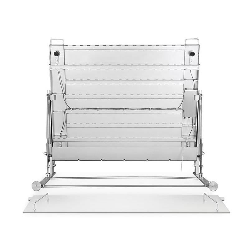Stainless steel lift floor platform Ohaus 1500kg/500g. 1250x1250 mm.