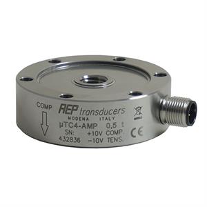 Force transducer microTC4 1ton. Stainless steel.