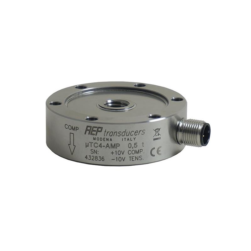 Force transducer microTC4 1ton. Stainless steel.
