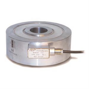Load cell C10 100kN in stainless steel IP67. Compression and tension.