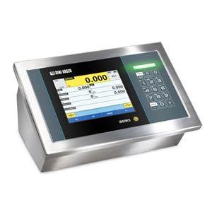 Weighing indicator touch screen ATEX/IECE for zone 2/22. IP68 Stainless steel.