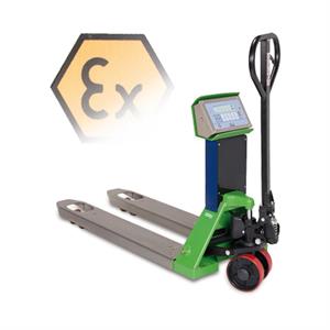 Pallet Truck Scale for ATEX zone 2 and 22. 2000kg.