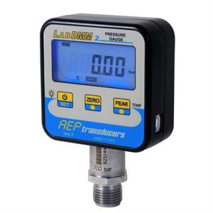 Digital manometer LABDMM2 350 bar. For pressure and temperature measurement.
