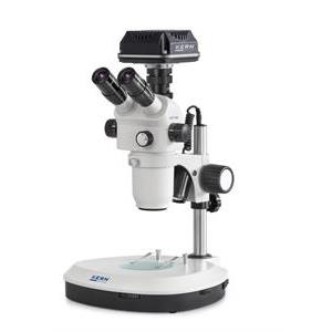 Digital microscope set OZP-S, trinocular, 0,6x/5,5x zoom