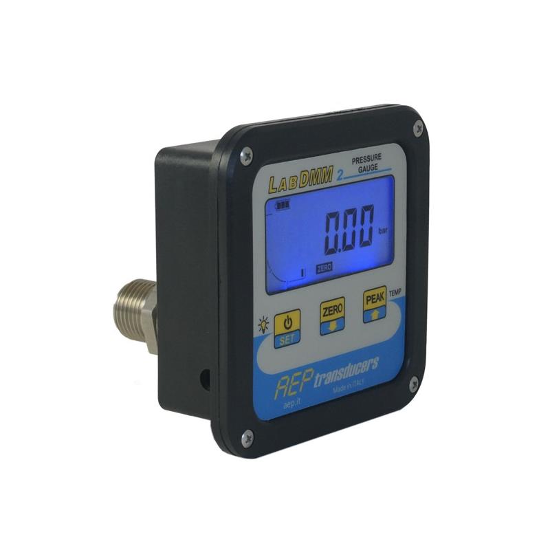 Digital manometer LABDMM2 50 bar. For pressure and temperature measurement.