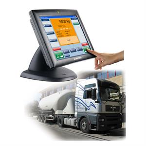 Touch Screen PC, IP64,  TFT 12" including "Weitruck"