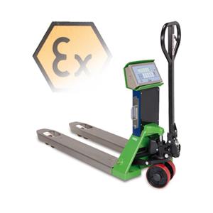 Pallet Truck Scale for ATEX zone 1 and 21. 1500kg VERIFIED