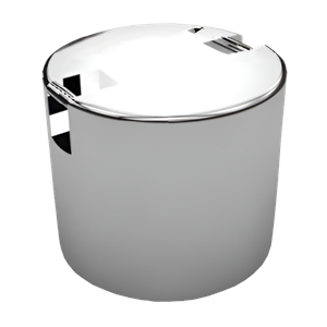 Control weight Zwiebel 10kg, F2 cylindrical stainless with handle. Incl certificate.