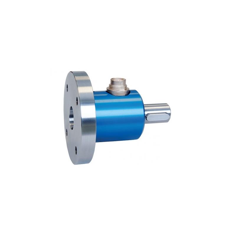 Torquemeter DFW25 flange and shaft with keyway 200Nm