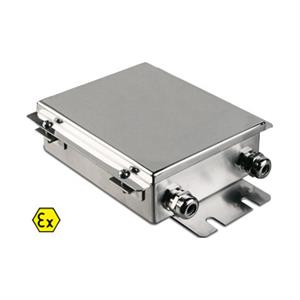 Junction and equalisation box IP67 for 3pcs load cells, stainless steel