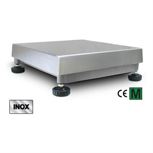 Weighing platform 150kg, 600x800x150mm, IP67 stainless.