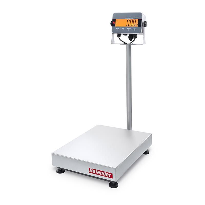 Bench scale Defender 3000, 60kg/10g, 420x550 mm. With column. Stainless IP65/66.