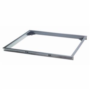 Frame in stainless steel ETAI floor scales, for 1000x1000 mm