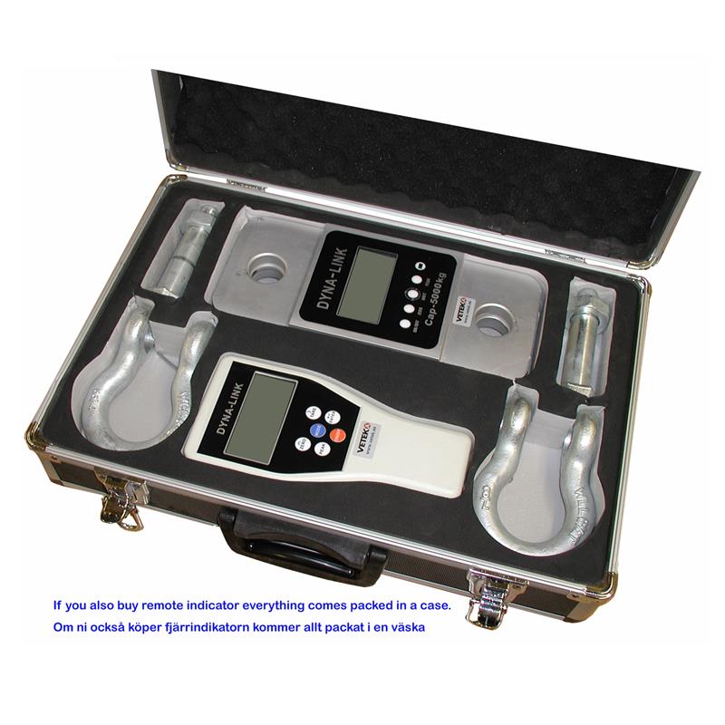 Dynalink dynamometer 10 tonnes with 2pcs schakel (separate package)