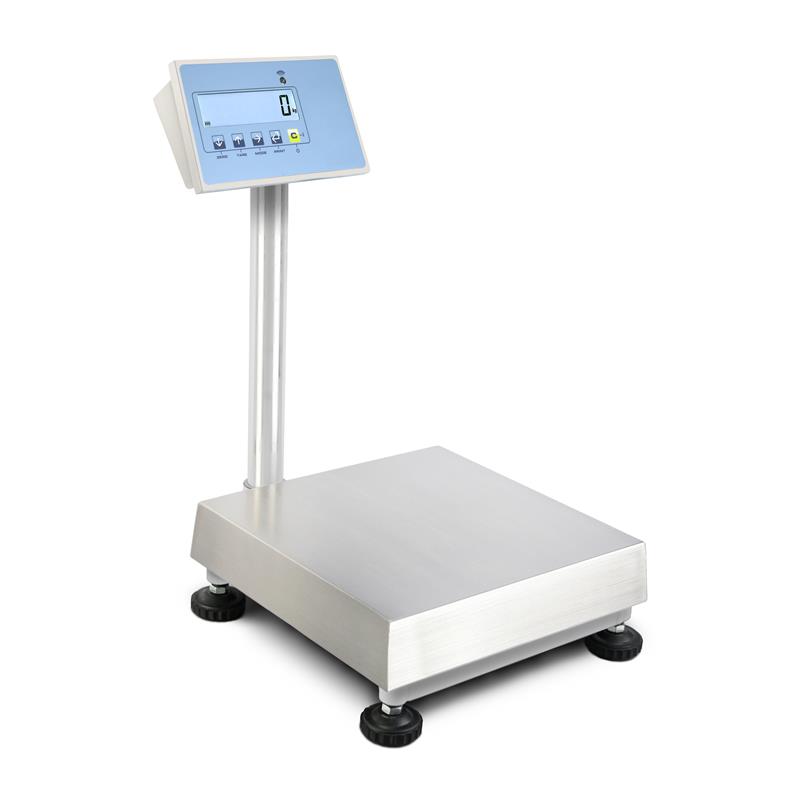 Floor scale 150kg/10g, 600x800x150mm, IP67/IP68 stainless.