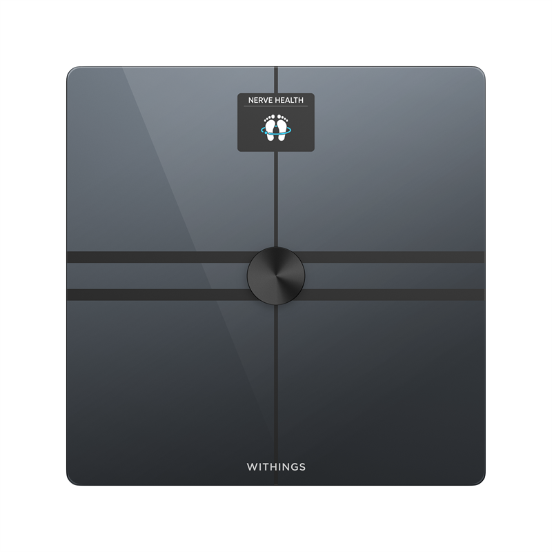 Withings Body Comp WBS12 Black, 200kg/0,1kg