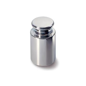 Stainless steel weight, 1kg, class F2, incl. certicate and wooden box.