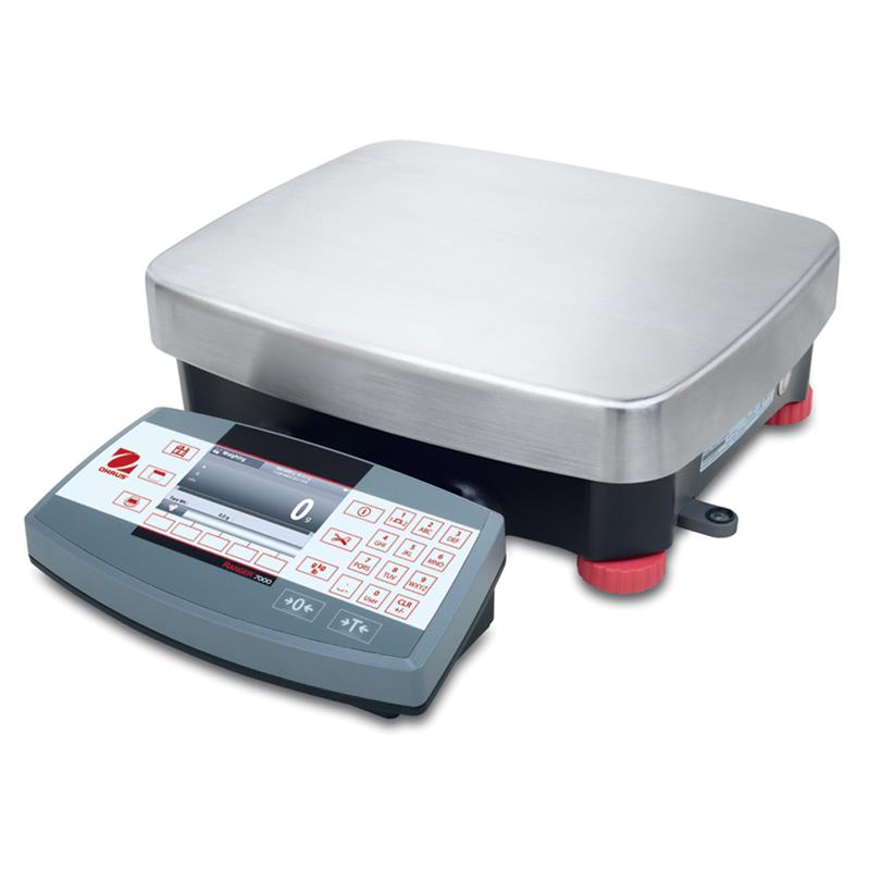 Bench scale 6kg/0,02g. The best-in-class Ohaus Ranger 7000, 210x210mm. Int Cal.