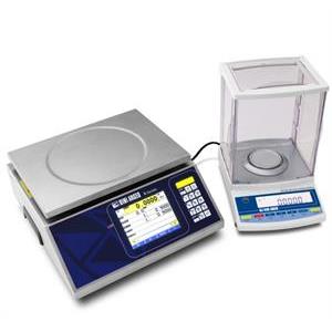 Bench scale with touch screen display 3kg/0,5g & 6kg/1g