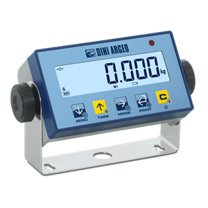 Weighing indicator IP68, rechargeable battery.