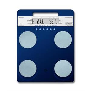 Tanita Tanita weight scale small blue HD-660 BL power on just by riding  about B5 size 