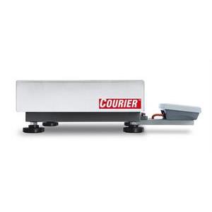 Shipping scale Ohaus Courier 7000. 15kg/5g, 305x355mm. Verified.