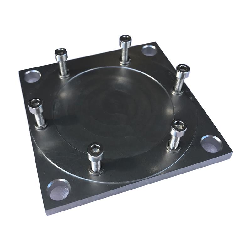 Top plate for load cell GY6 10tonne, stainless