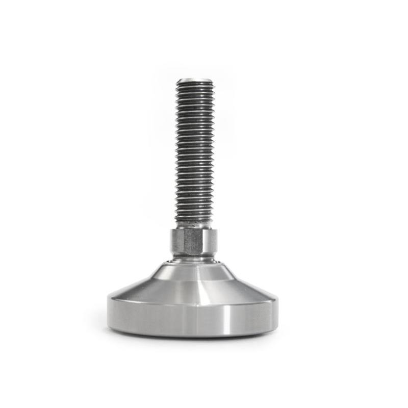 Stainless steel M12 articulated foot for up to 2500kg for SBxx cells. To combine with BLKM12I bush.