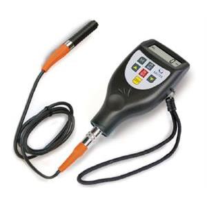Digital coating thickness gauge on steel and iron. Sauter TE.