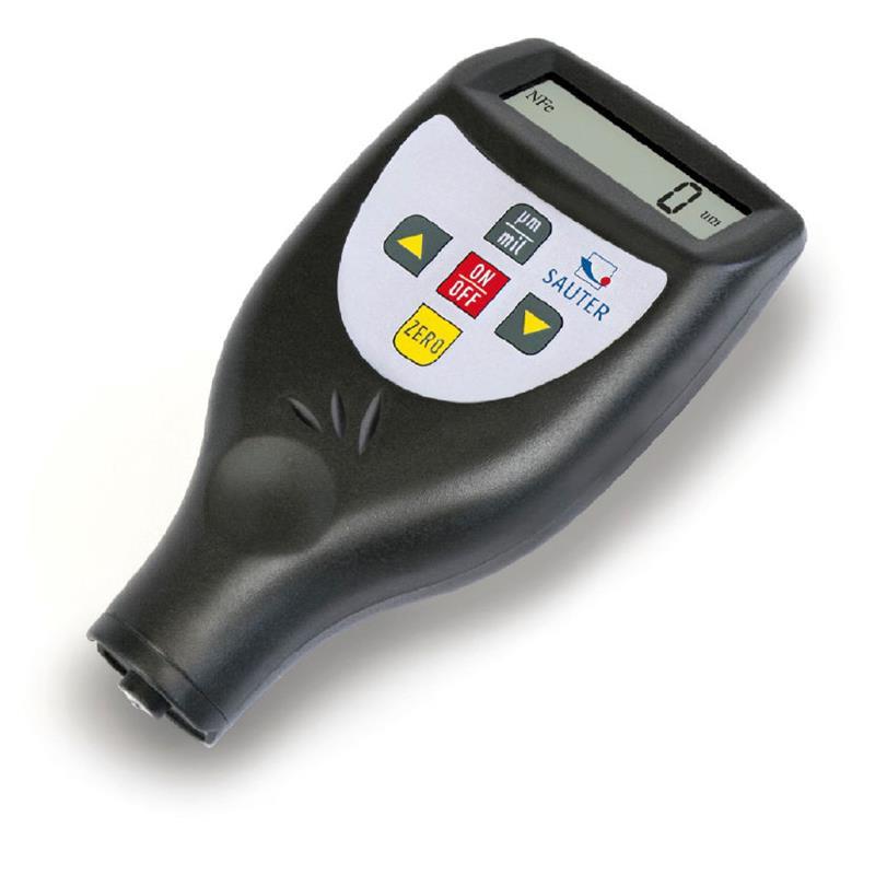 Digital coating thickness gauge, steel, iron, insulating coatings on non-magnetic metals. Sauter TC.