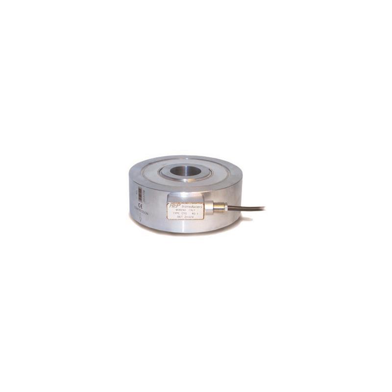 Load cell C10 250kN in stainless steel IP67. Compression and tension.