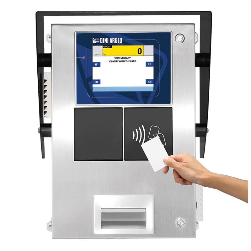 Self service system 8" touch screen RFID