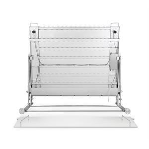 Stainless steel lift floor platform Ohaus 1500kg/0,5kg. 1250x1250 mm.