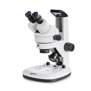 Microscope Kern OZL-46 stereo, trinocular, mechanical stand. 0,7x/4,5x zoom. Field of view ø20.0mm