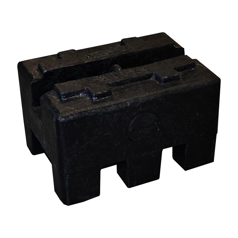 Rectangular cast Iron weight. 200kg with RISE, Zwiebel or CIBE report with tolerance according to M2