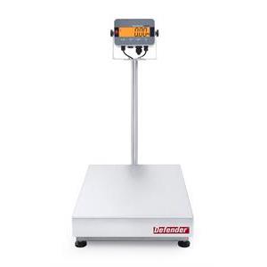 Bench scale Defender 3000, 150kg/50g, 500x650 mm. With column. Washdown stainless IP66/67. Verified.