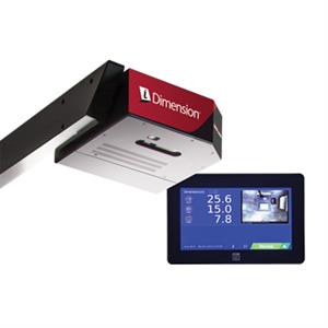 System for quick dimensioning of parcels, envelopes and objects, iDimension® Plus. With 1,2m column.