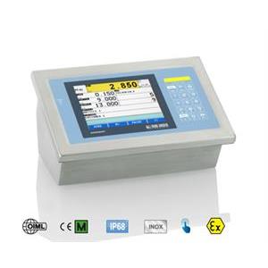 Colour touch screen indicator for ATEX 2 & 22 zones