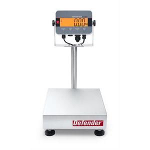 Bench scale Defender 3000, 60kg/20g, 305x355 mm. With column. Washdown, stainless IP66/67. Verified.