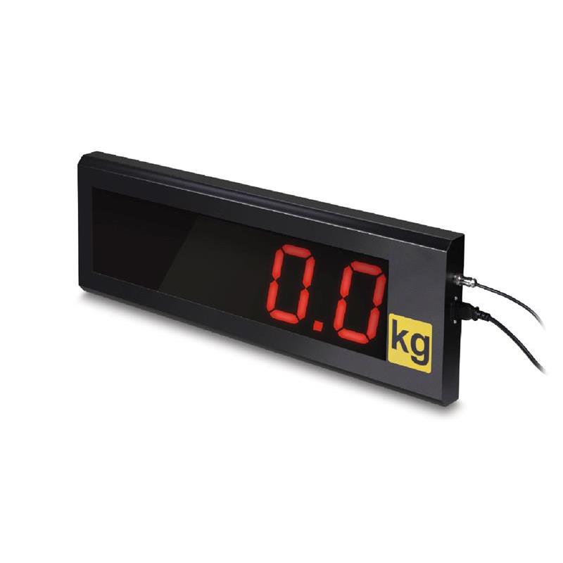 Large display to Kern KFN-A01 with superior display size, digit height 76 mm