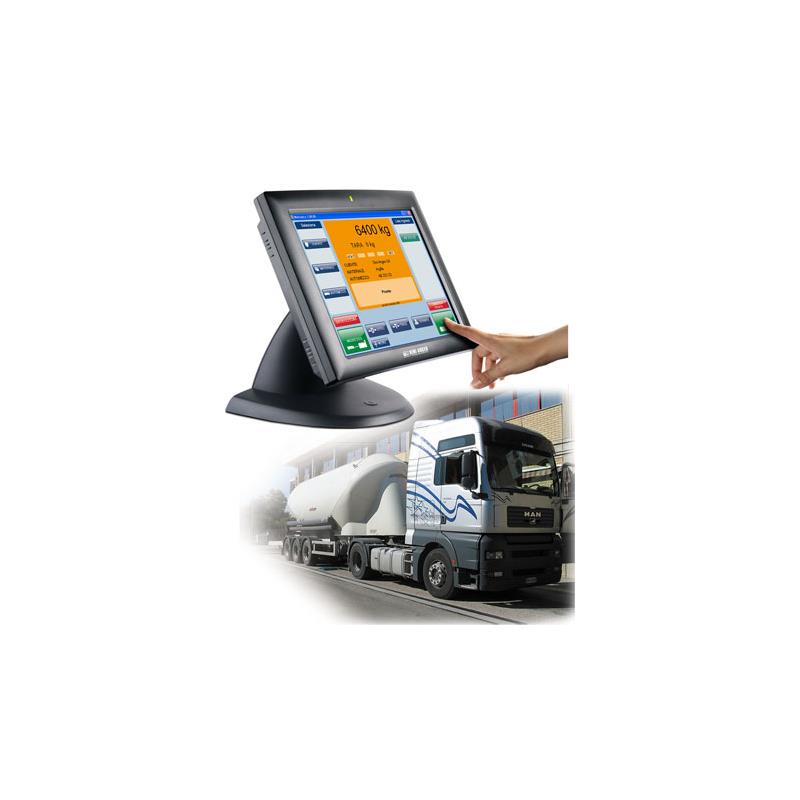 Touch Screen PC, IP64,  TFT 12" including "Weitruck"