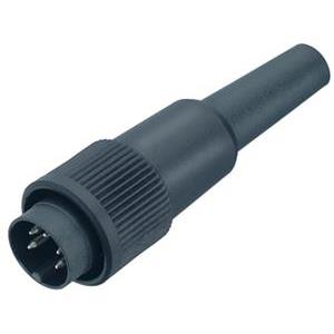Cable contact male IP40 mounted on extension cable