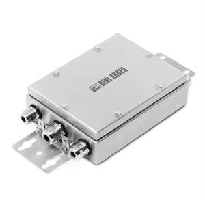 Junction and equalisation box with IP68/IP69K protection, AISI 304.