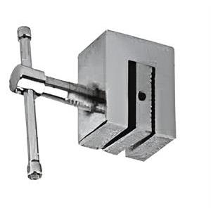 1-jaw-clamp for tension and fracture tests to 5 kN, 2 pieces