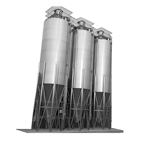 Silo weighing package 20 tonne, stainless loadcells
