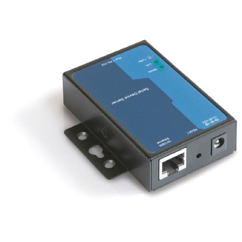 RS-232/Ethernet adapter to connect Kern force-measuring instruments to an IP-based Ethernet network