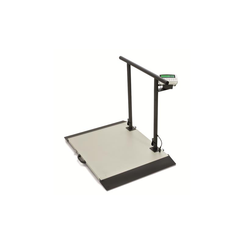 Electronic Wheelchair Scale with Handrail 300kg/0,1kg. MDD approved class III.