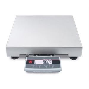 Shipping scale Ohaus Courier 7000. 60kg/20g, 457x457mm. Verified.