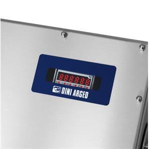 Weighing indicator with 10.1" touch screen. Stainless steel, IP67.