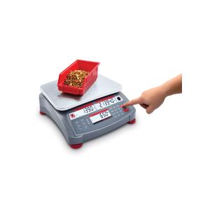 Counting scale 15kg/5g, Ohaus Ranger 4000, Industrial weighing. Verified M.
